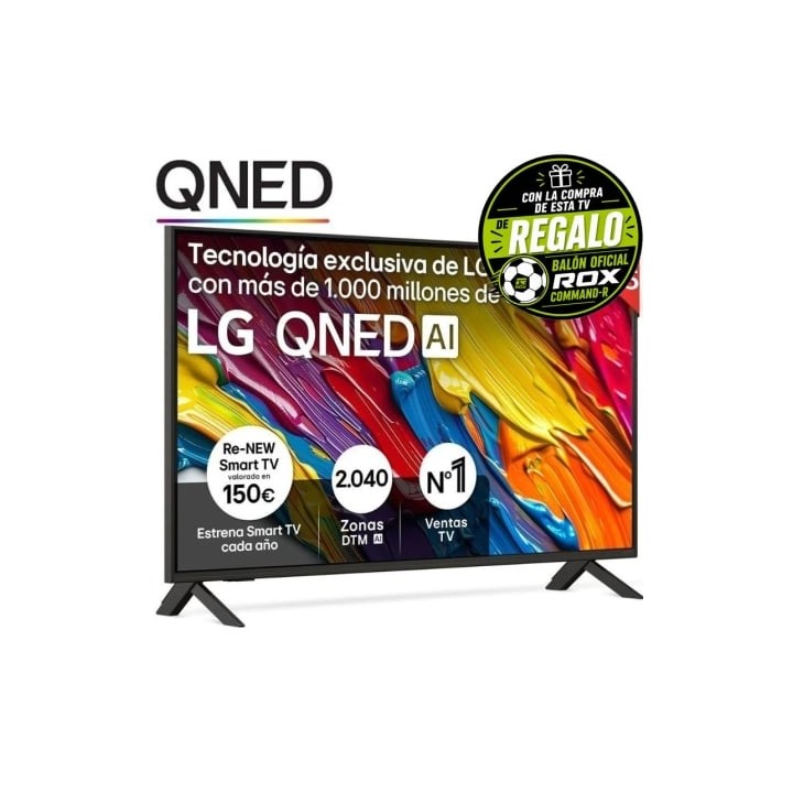 Televisor LG QNED 50QNED84A6C 50"/ Ultra HD 4K/ Smart TV/ WiFi