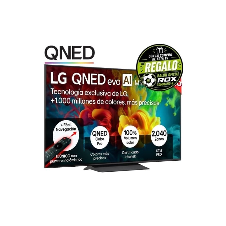 Televisor LG QNED 55QNED83B6A 55"/ Ultra HD 4K/ Smart TV/ WiFi