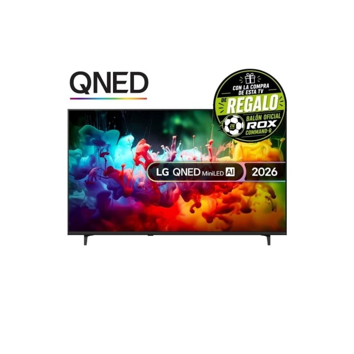 Televisor LG QNED evo AI QNED72 Mini LED 65QNED72B6B 65"/ Ultra HD 4K/ Smart TV/ WiFi