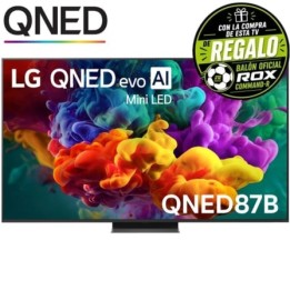 Televisor LG QNED evo AI QNED87 Mini LED 65QNED87B6A 65"/ Ultra HD 4K/ Smart TV/ WiFi