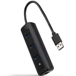 Nanocable Conversor USB 3.0 Ethernet + 3xUSB 3.0