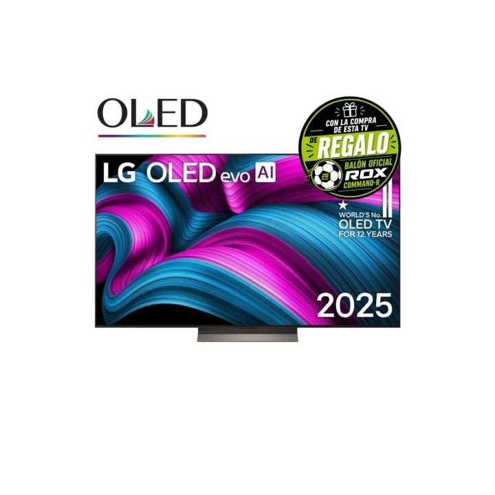Televisor LG OLED Evo AI C5 OLED55C56LB 55"/ Ultra HD 4K/ Smart TV/ WiFi