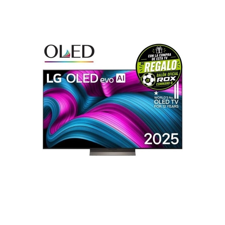 Televisor LG OLED Evo AI C5 OLED65C56LB 65"/ Ultra HD 4K/ Smart TV/ WiFi