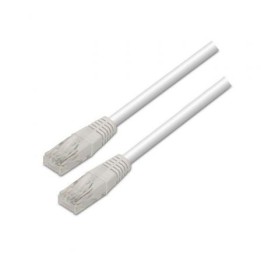 Aisens Latiguillo RJ45 CAT.6 UTP AWG24 blanco 0.5m
