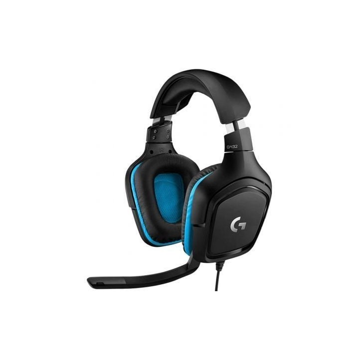 Auriculares Gaming con Micrófono Logitech G432/ USB 2.0/ Jack 3.5/ Negros