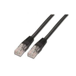 Aisens Latiguillo RJ45 CAT.6 UTP AWG24 negro 3.0m