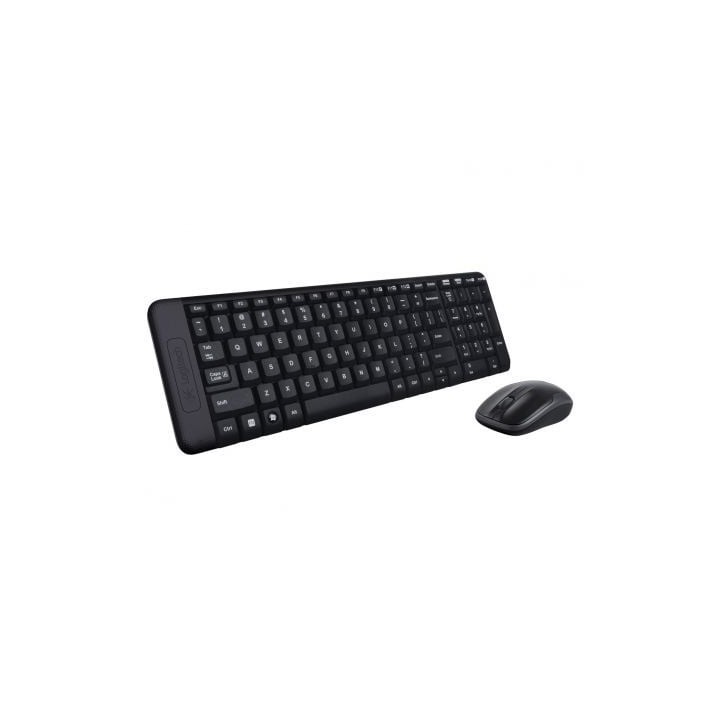 Teclado y Ratón Inalámbricos Logitech Wireless Combo MK220