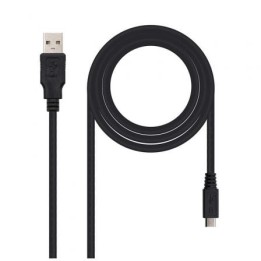 Nanocable Cable USB 2.0 Tipo A/M MicroUsb B/M1,8 M