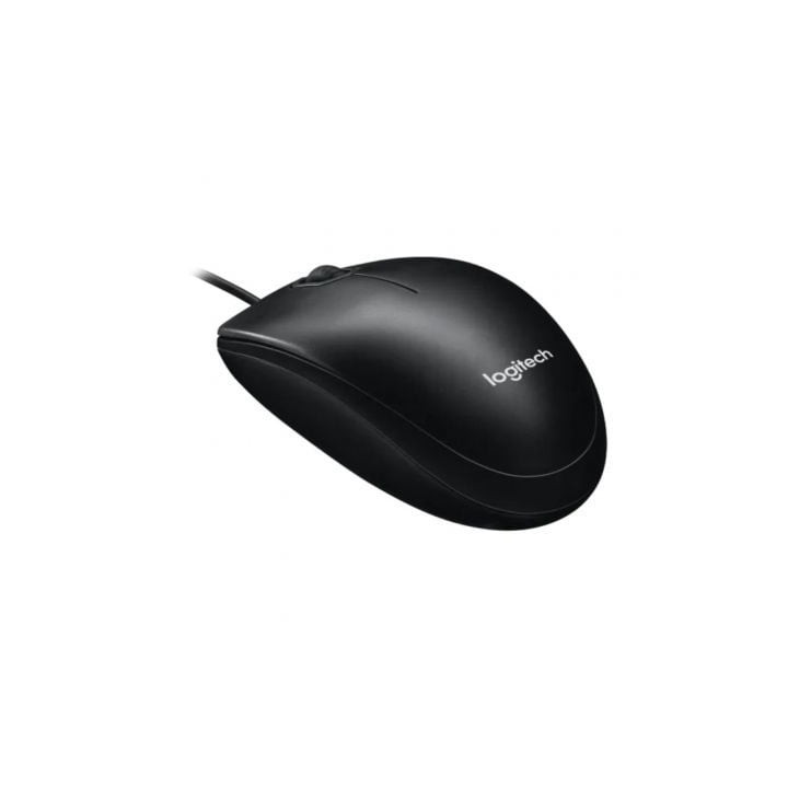 Ratón Logitech M100/ Hasta 1000 DPI/ Negro