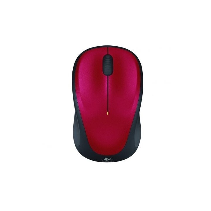 Ratón Inalámbrico Logitech M235/ Hasta 1000 DPI/ Rojo