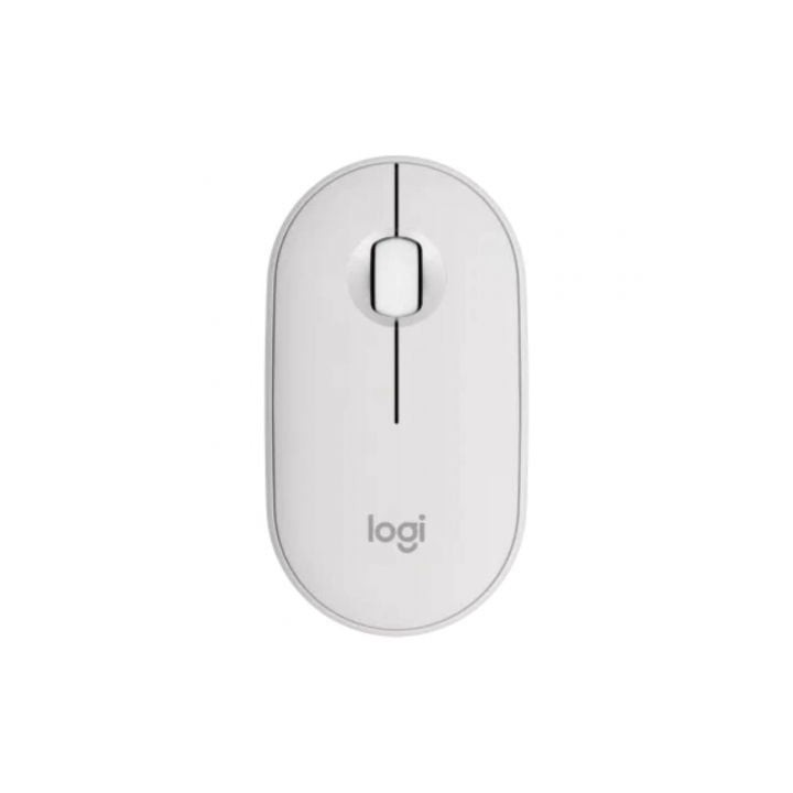 Ratón Inalámbrico Logitech Pebble 2 M350S/ Hasta 1000 DPI/ Blanco