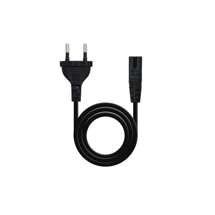 Nanocable Cable Alim. forma 8 CEE7/16/M-C7/H, 1.5m