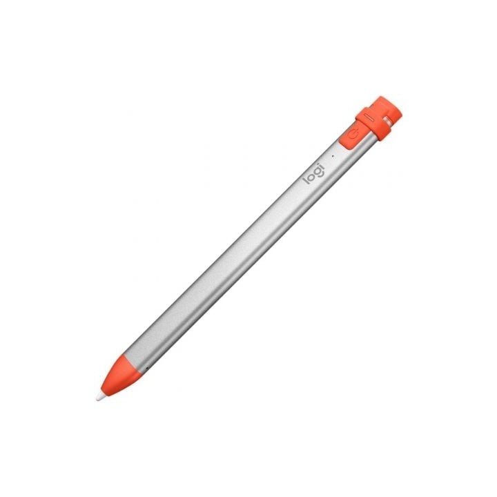 Lápiz Electrónico Logitech Crayon para iPad/ Naranja