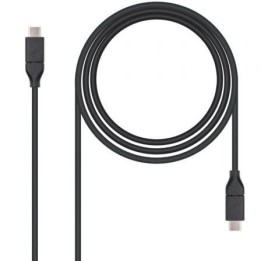 Nanocable Cable USB 3.1 Gen210Gbps USB-C A USB-C