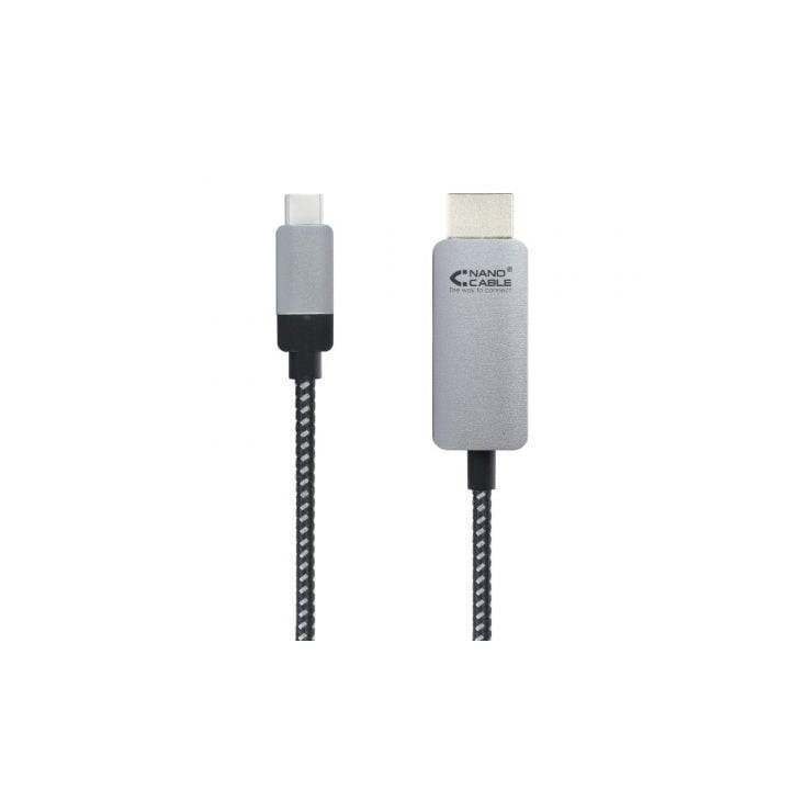 Nanocable Cable Conversor USB-C/M a HDMI/M 1.8 M