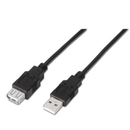 Aisens Cable USB 2.0 tipo A/M-A/H negro 3.0m