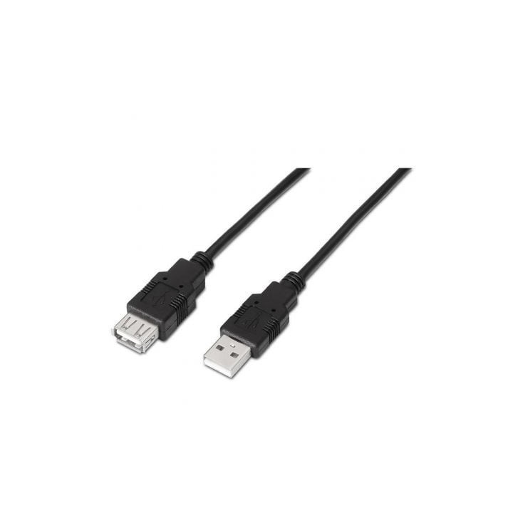 Aisens Cable USB 2.0 tipo A/M-A/H negro 3.0m