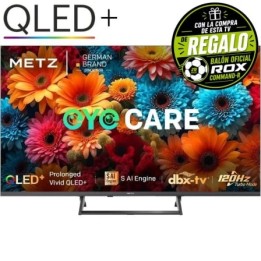 Televisor Metz QLED+ 43MQF7500Z 43"/ Ultra HD 4K/ Smart TV/ WiFi