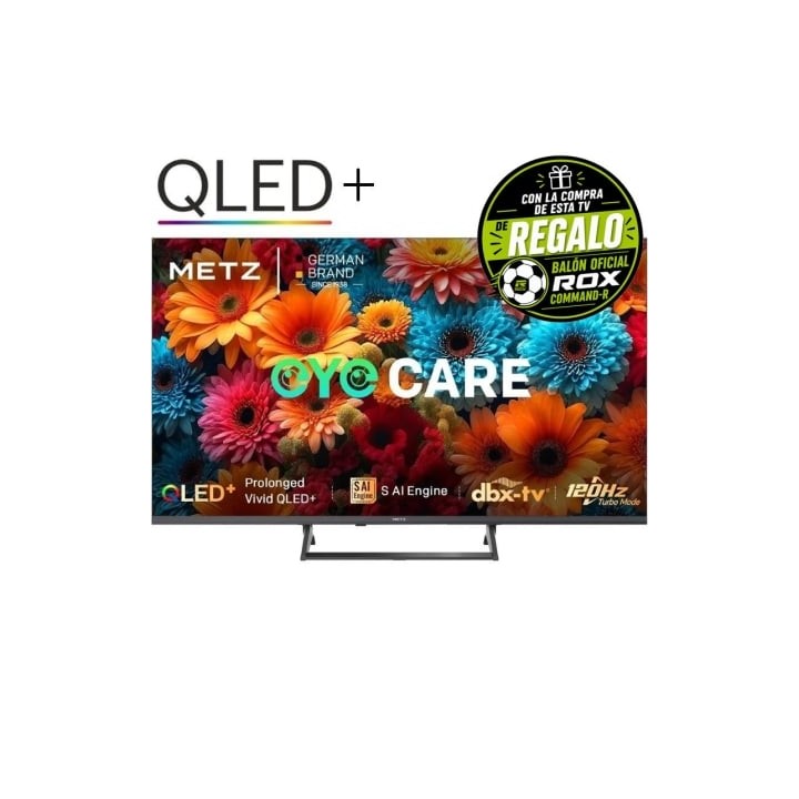 Televisor Metz QLED+ 43MQF7500Z 43"/ Ultra HD 4K/ Smart TV/ WiFi