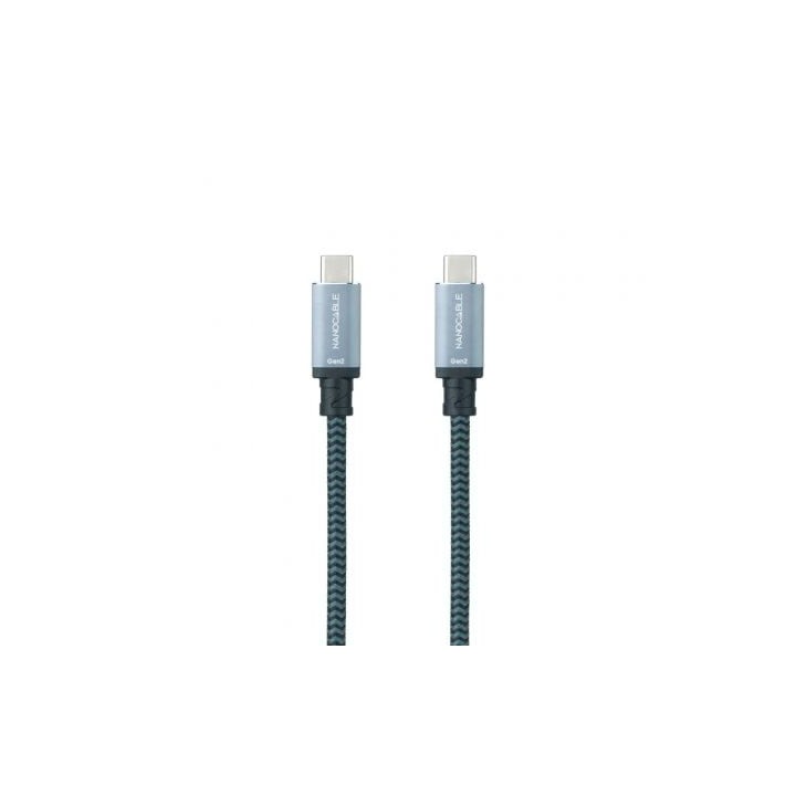 Nanocable Cable USB 3.1GEN2 5A USB-C/M-USB-C/M 2 M