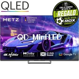 Televisor Metz QLED-MiniLED 65MNE8000Z 65"/ Ultra HD 4K/ Smart TV/ WiFi