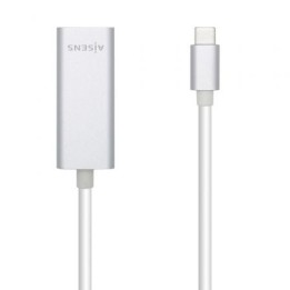 Adaptador USB Tipo-C - RJ45 Aisens A109-0505/ 1000Mbps